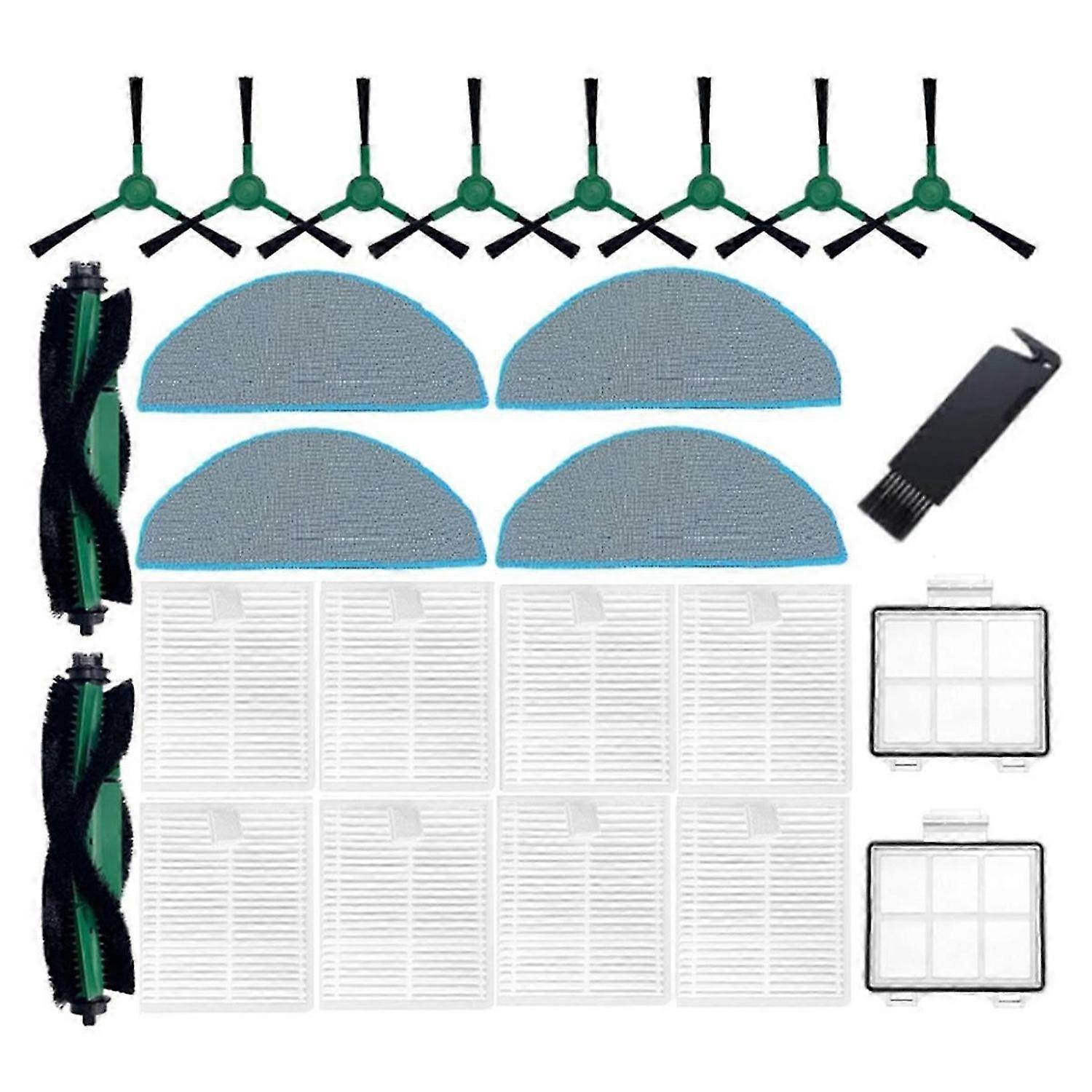 For Essential Series Y0140 Y0110 Y0112 Robot Vacuum Cleaner Accessories Kit Main Side Brush Filter M