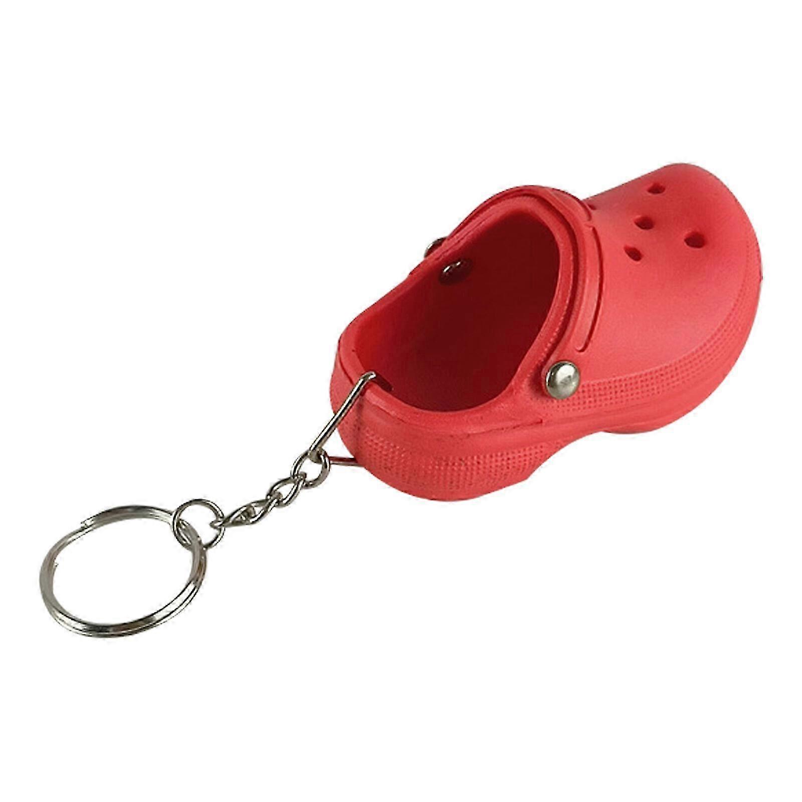 Keyring for Crocs fans - mini sandal charm keychain