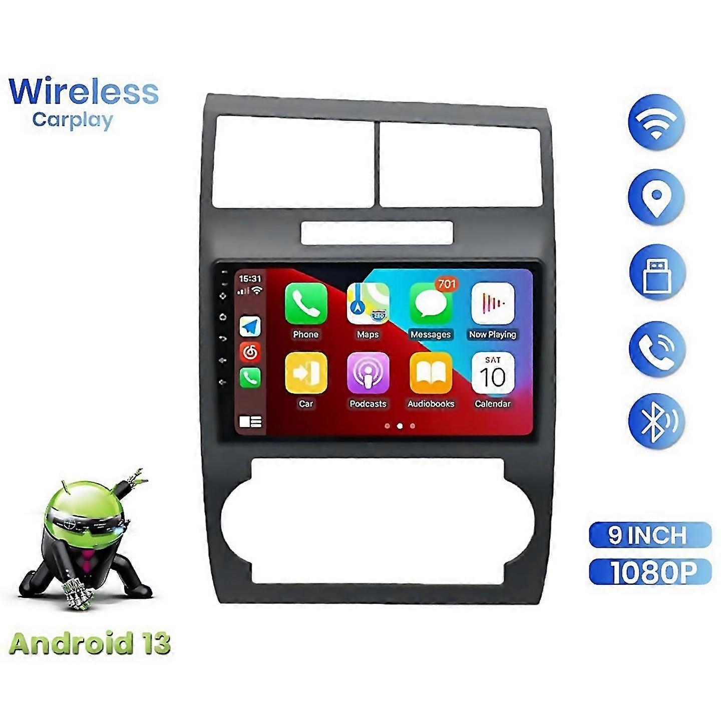 For 2g32g Android 13 9 Inch Car Stereo Carplay Android Auto For