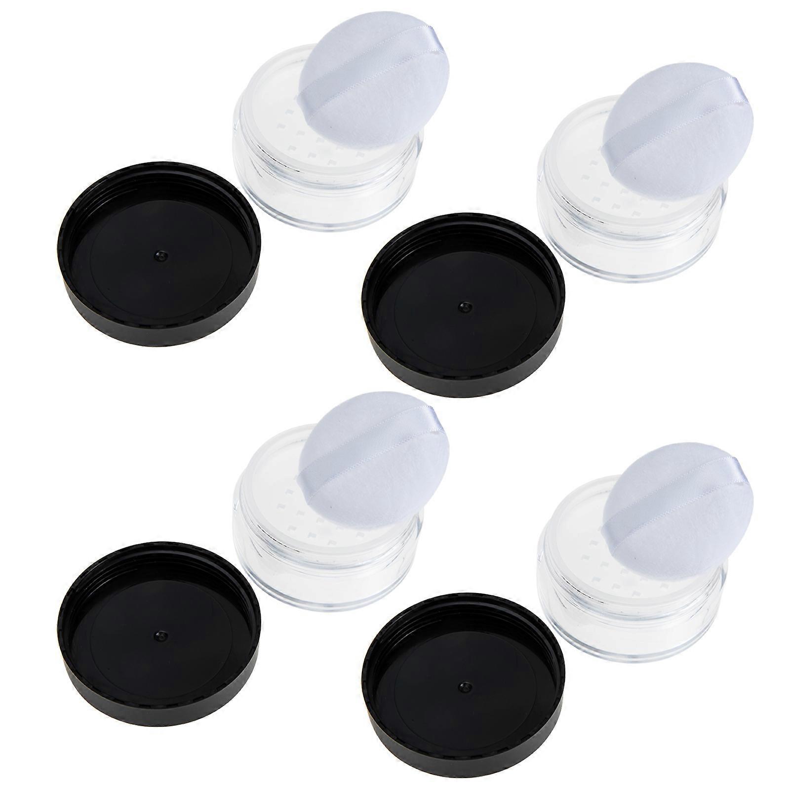 Cosmetic Loose Powder Box for Home 16Sets with and Assorted Color