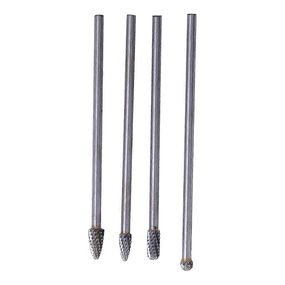 Rotary File Long Steel,Rotary Burr Set with 6mm Shank