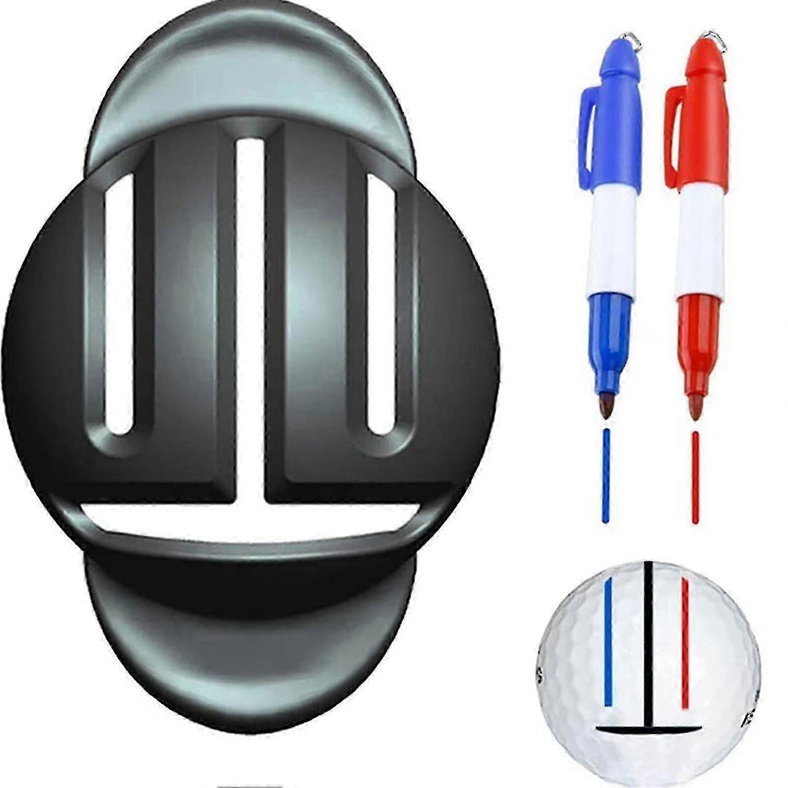 Portable Golf Ball Line Liner | Durable Golf Ball Alignment Tool