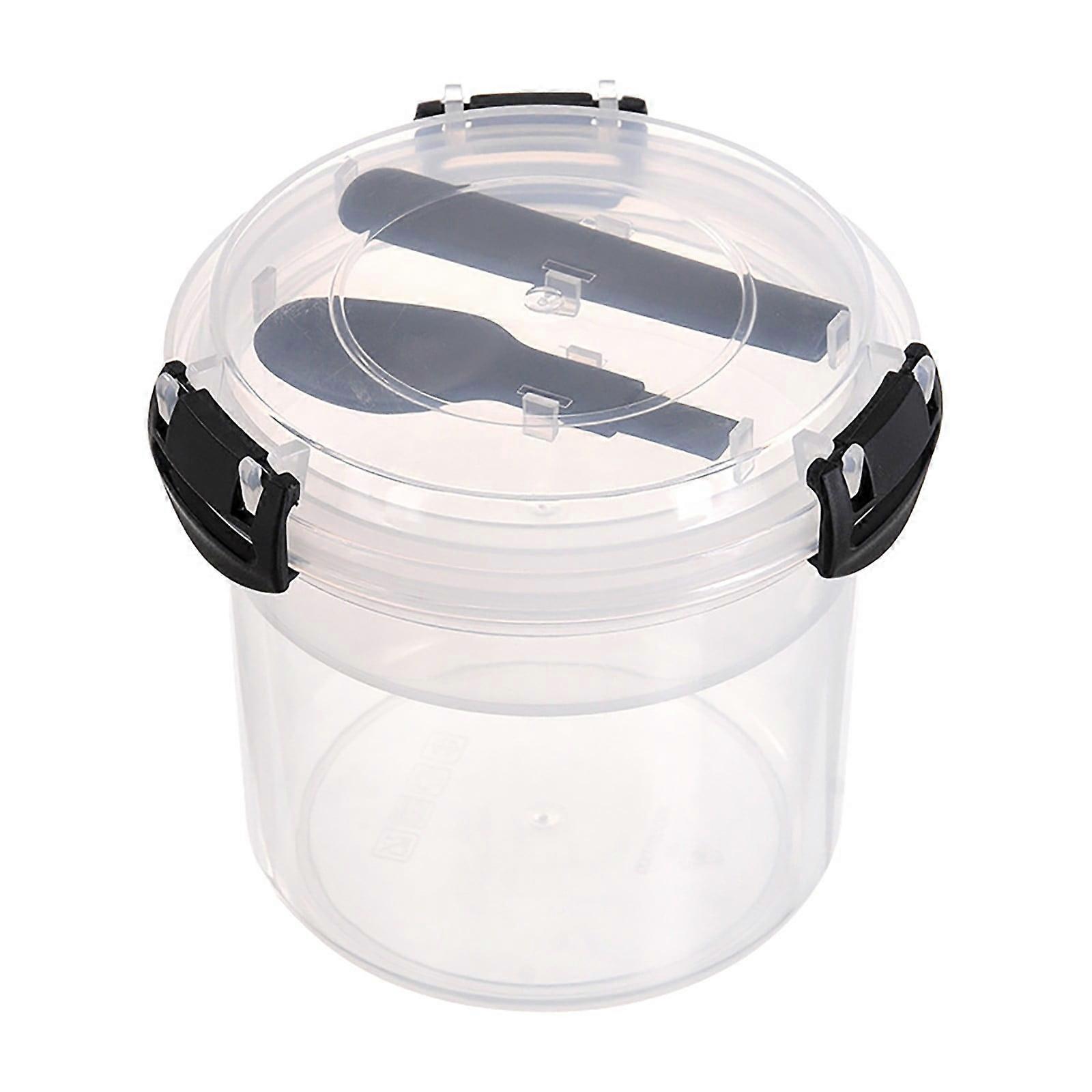 Ynlkorvg Cups Clearance, Portable Reusable Parfait Cups with Lids Compatible with Yogurt, Topping & Oatmeal - Leak Proof 20oz Breakfast Meal Prep