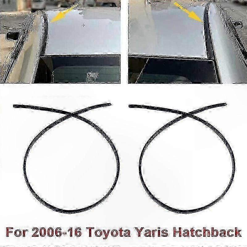 Roof Drip Moulding Trim for 2006-2016 Hatchback Left and Right Side Compatibility