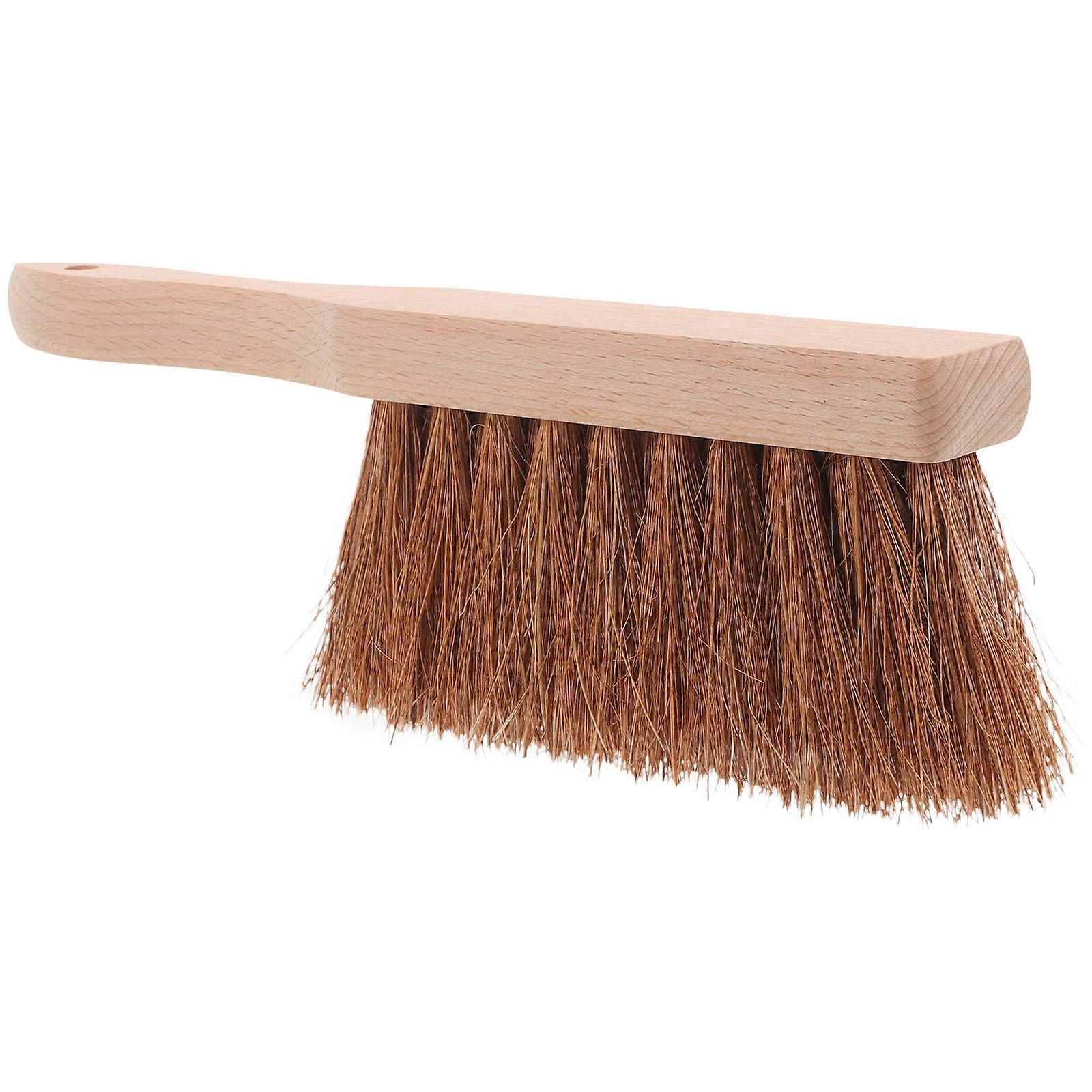 Fireplace Cleaning Tool Brush with Wood Handle for Ash Cleaning 4Pcs