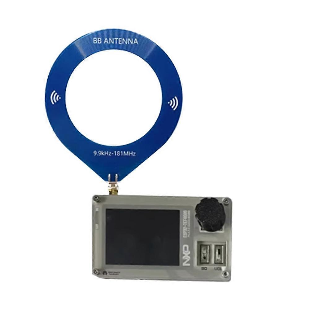 Mini TEF6686 DSP Radio ESP32 Full Band Radio FM/LW/MW/SW Bands Radio Receiver 2.0 Inch IPS Screen DSP Radio