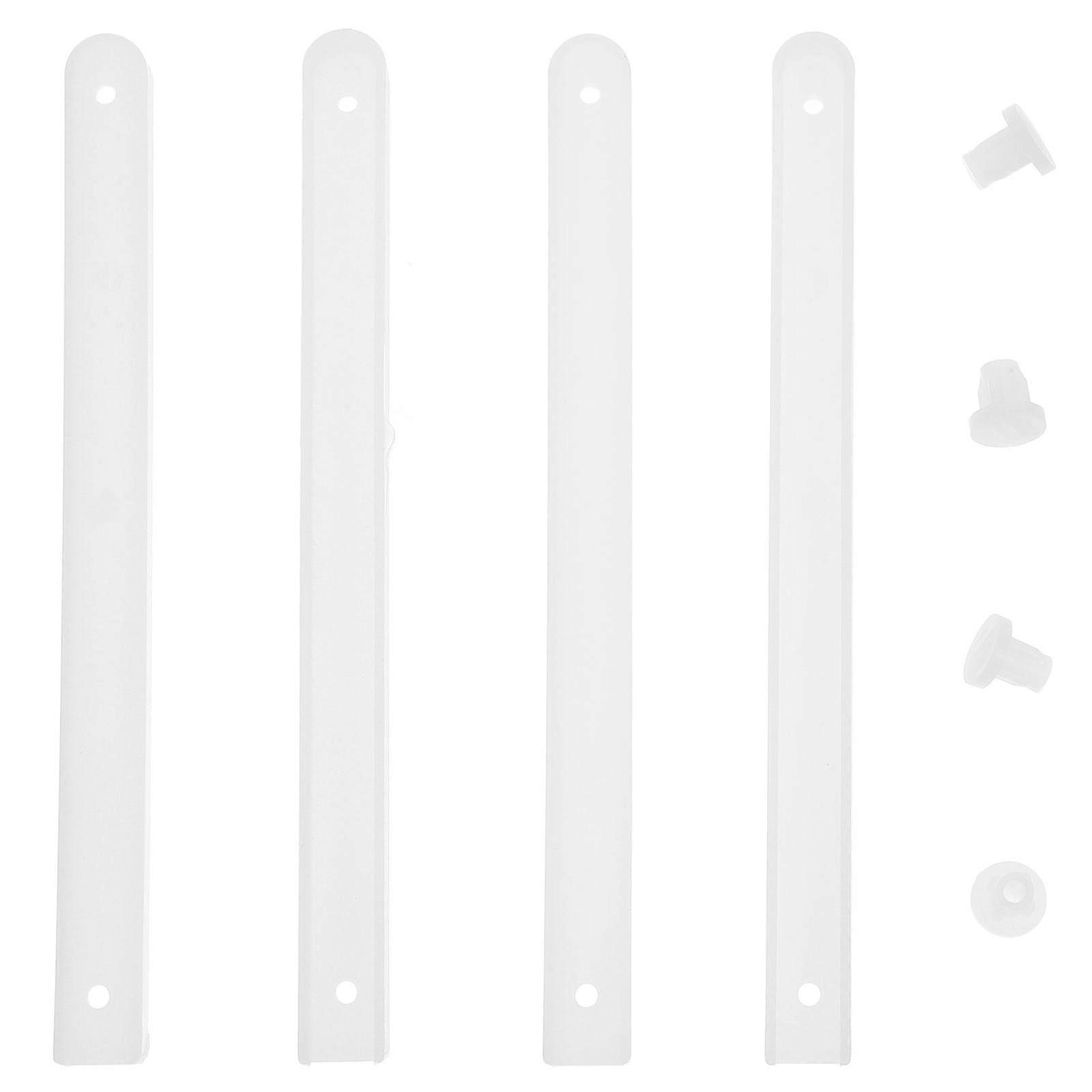 2sets Drawer Slides Heavy Duty Cabinet Slides Cupboard Track Guides with Accessories