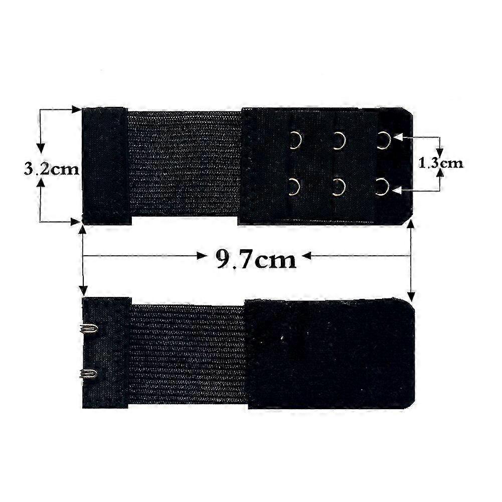 1PC/ Newly Women Bra Extender 3 Rows 2 Hooks Elastic Adjustable Lengthen Clasp for Underwear 2025