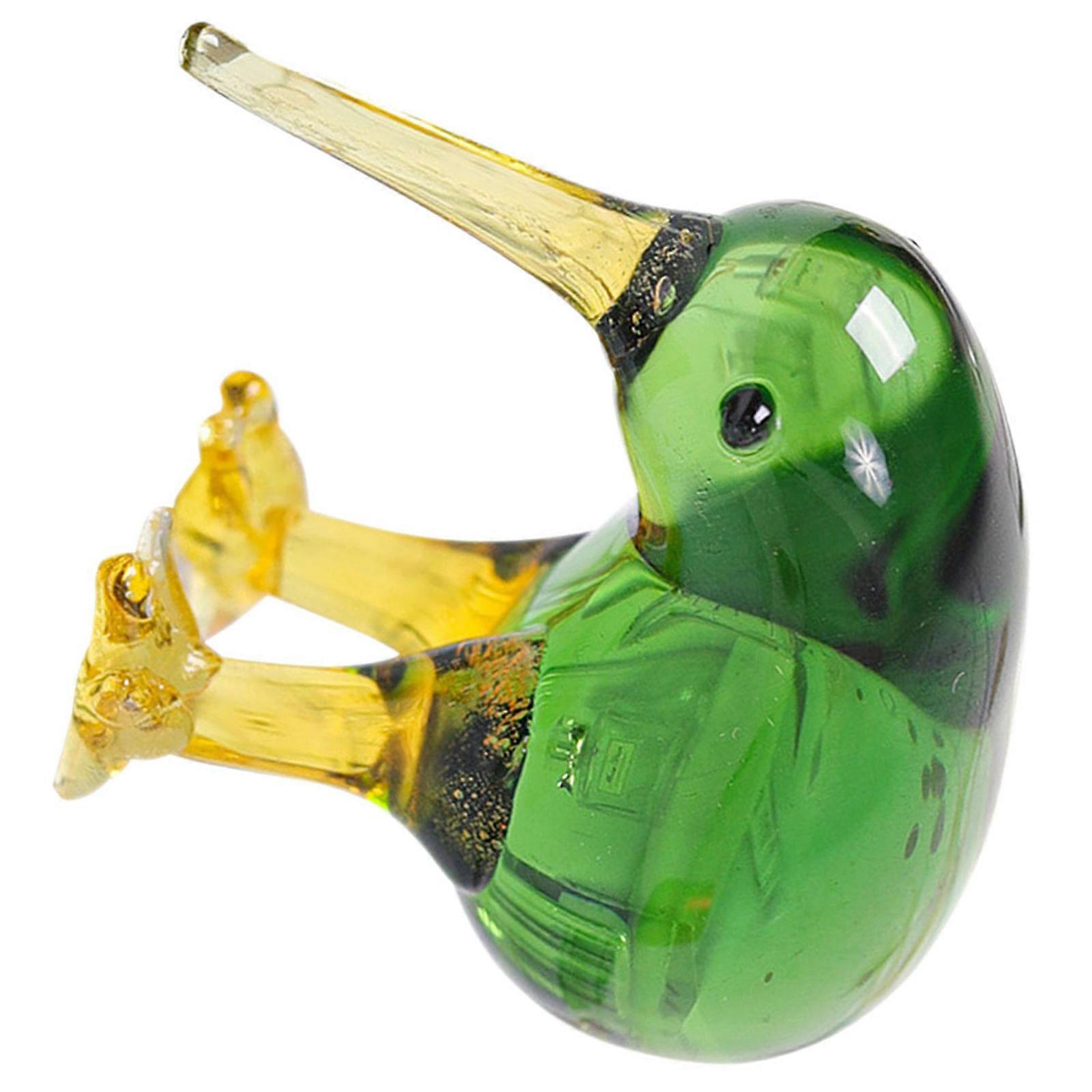 5Pcs Crystal Bird Figurine for Home Decoration and Table Display