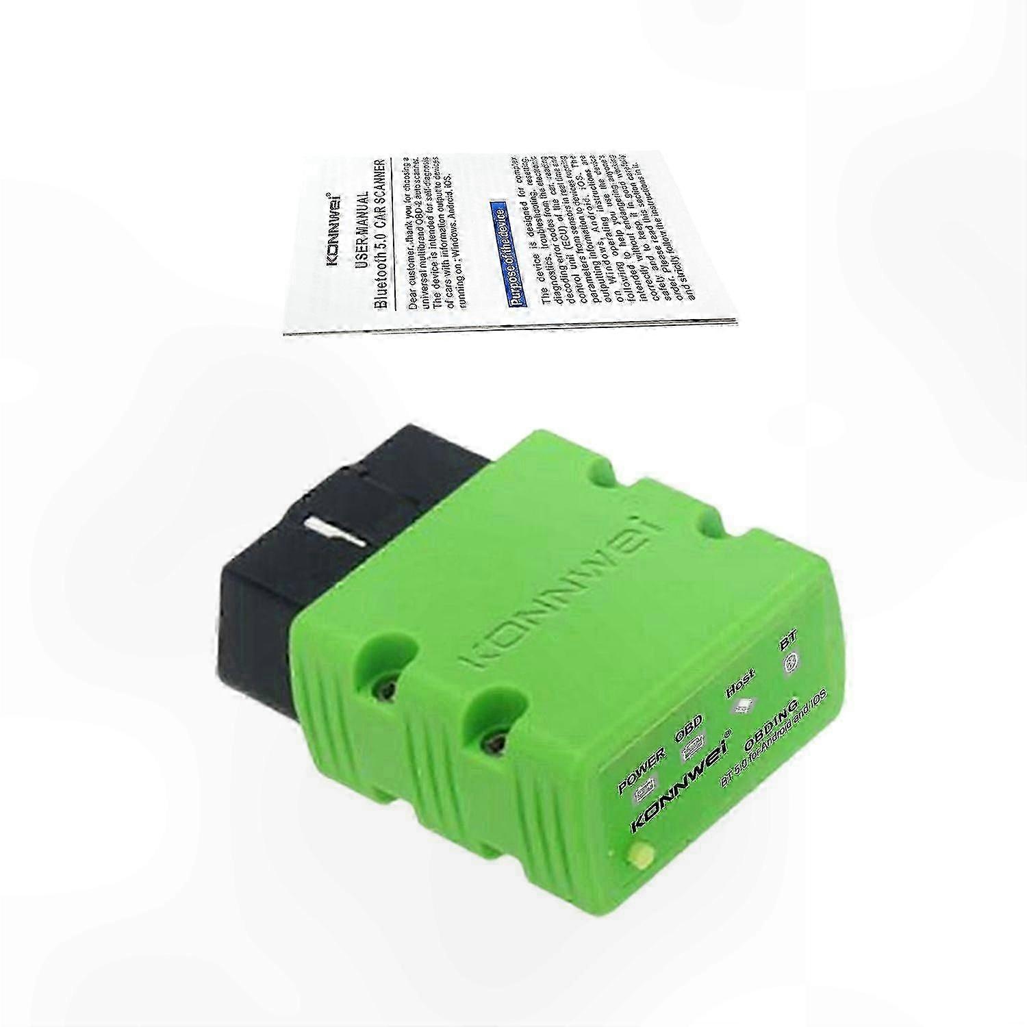 Bluetooth OBD2 Scanner for Android and iOS Devices with 3.0/4.0/5.0 Support
