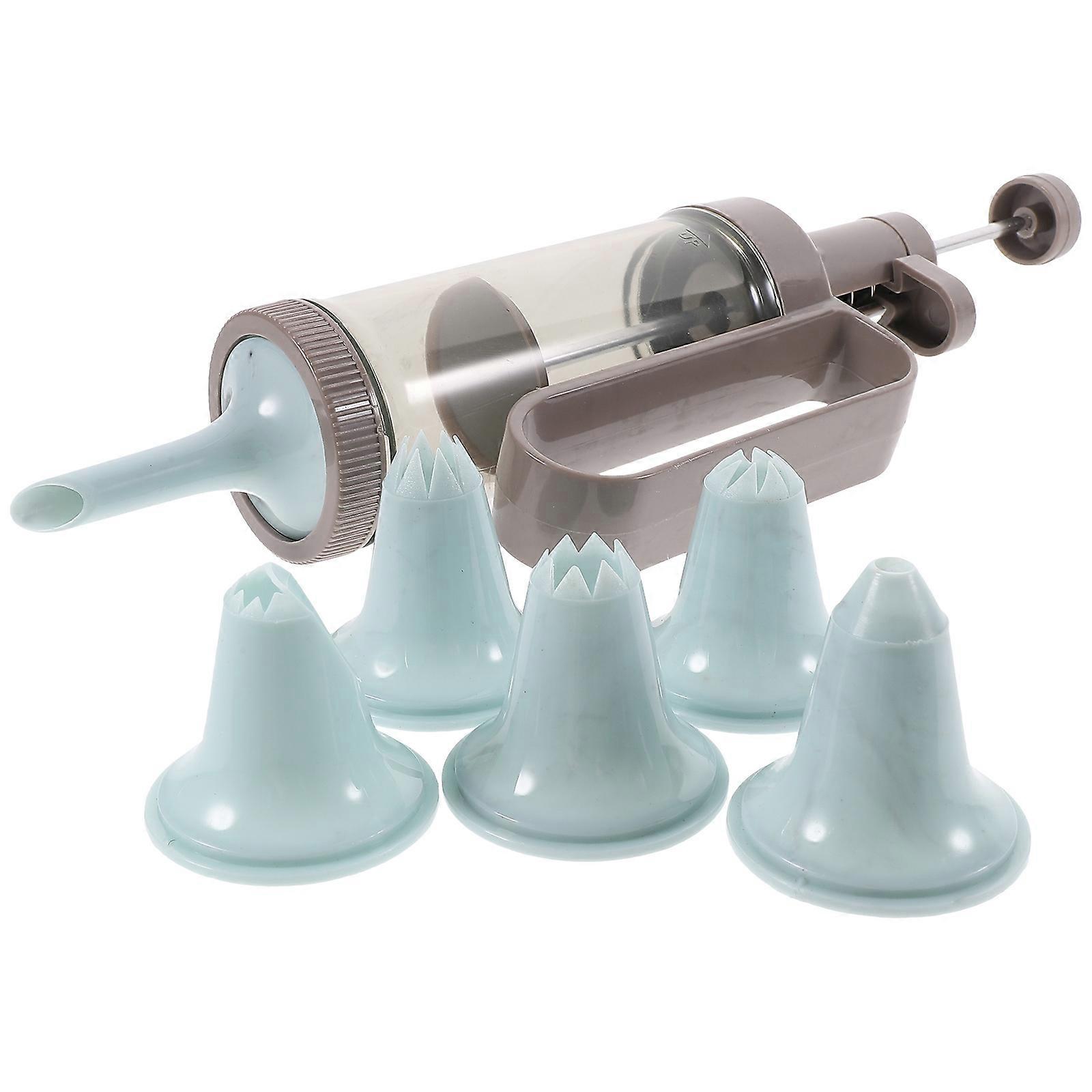 Cookie Press Maker Kit Baking Tools Comfort Grip Icing 1Set