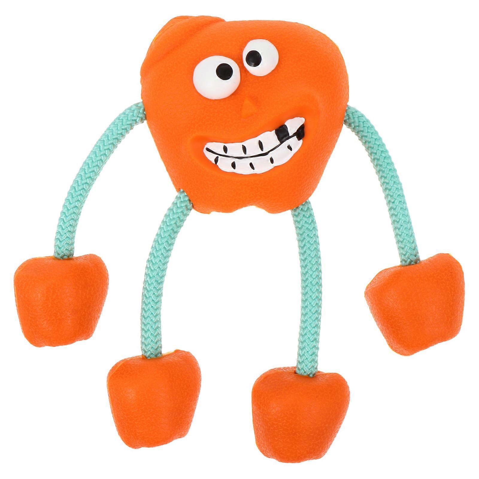 Dog Teeth Cleaning Toy Ball Shape for Pet Use 2Pcs Chew Plaything