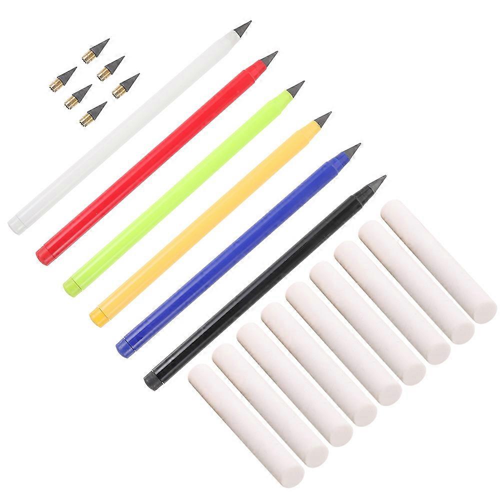 Forever Pencil Inkless Pencil for Writing 4Sets with Erasers Included