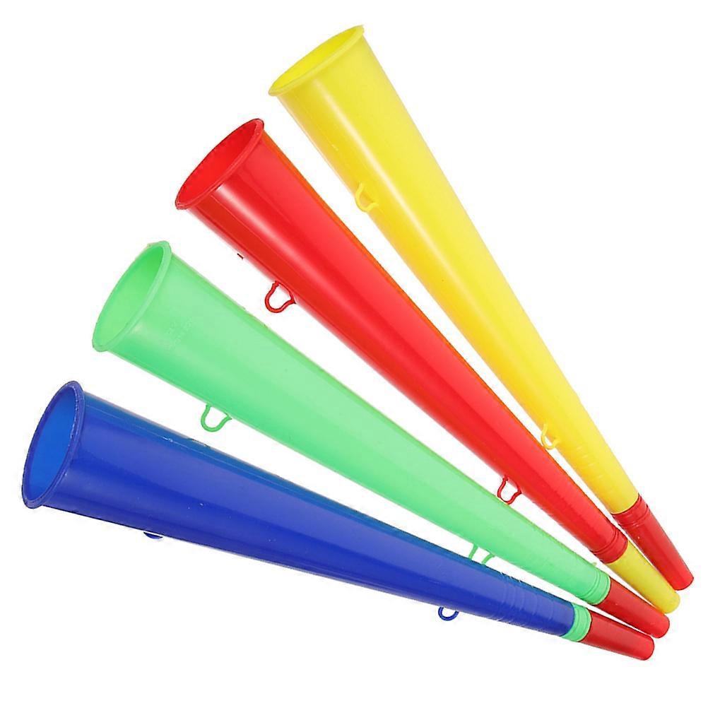 Plastic Handle Trumpet Noise Maker For Concert Events 36X5.5X5.5Cm Loud Sound Production 4Pcs