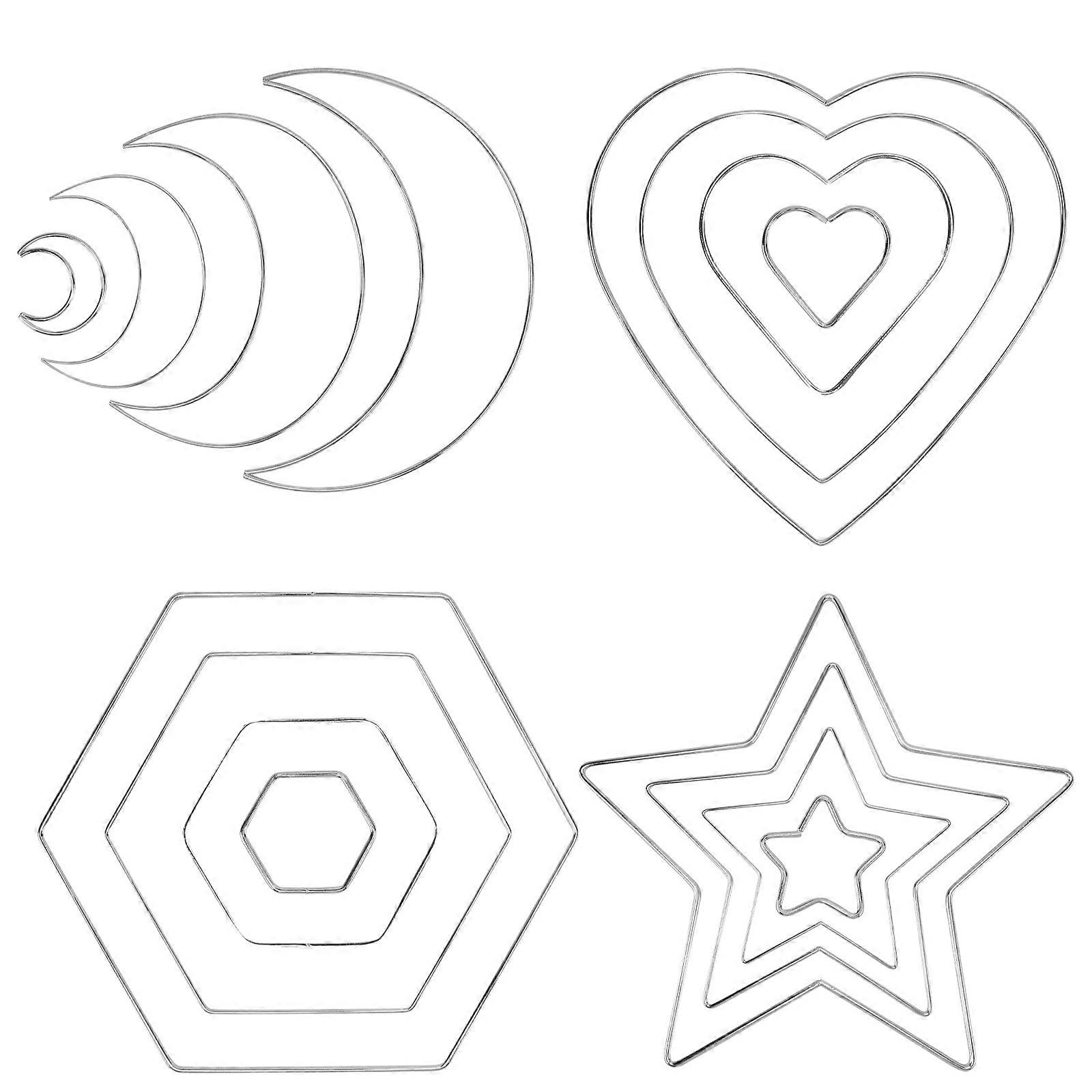 32Pcs Catcher Rings for DIY Crafting Iron Decoration