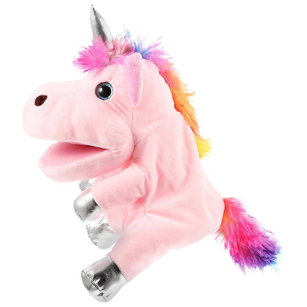 Children Unicorn Hand Puppet for Storytelling 3Pcs Interactive Toy