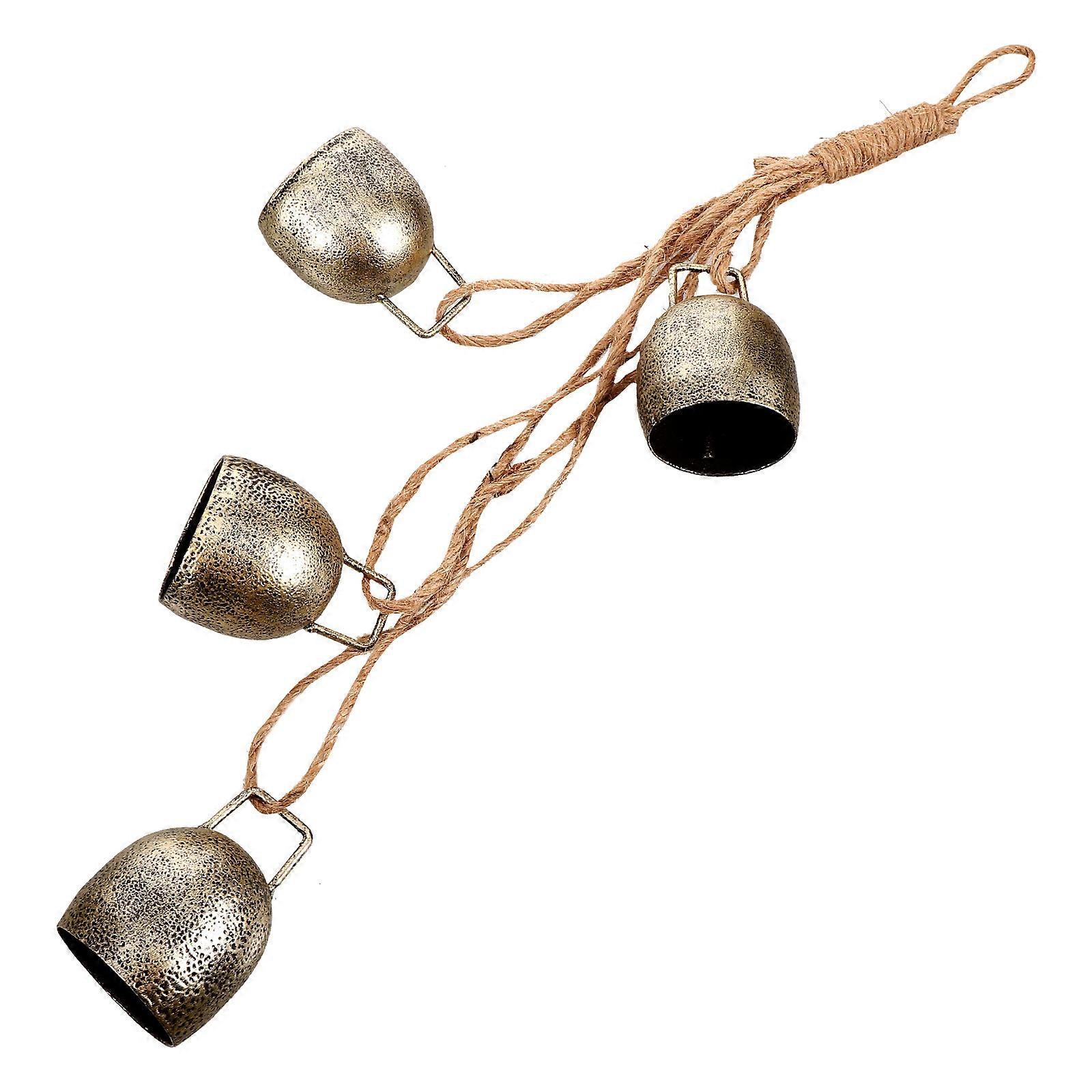 Metal Bell Wind Chime for Hanging 3Pcs Small Decorative Craft