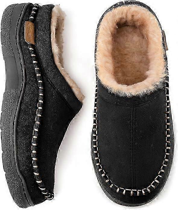 Mäns Inomhus / Utomhus Varma Fuzzy Comfy House Skor