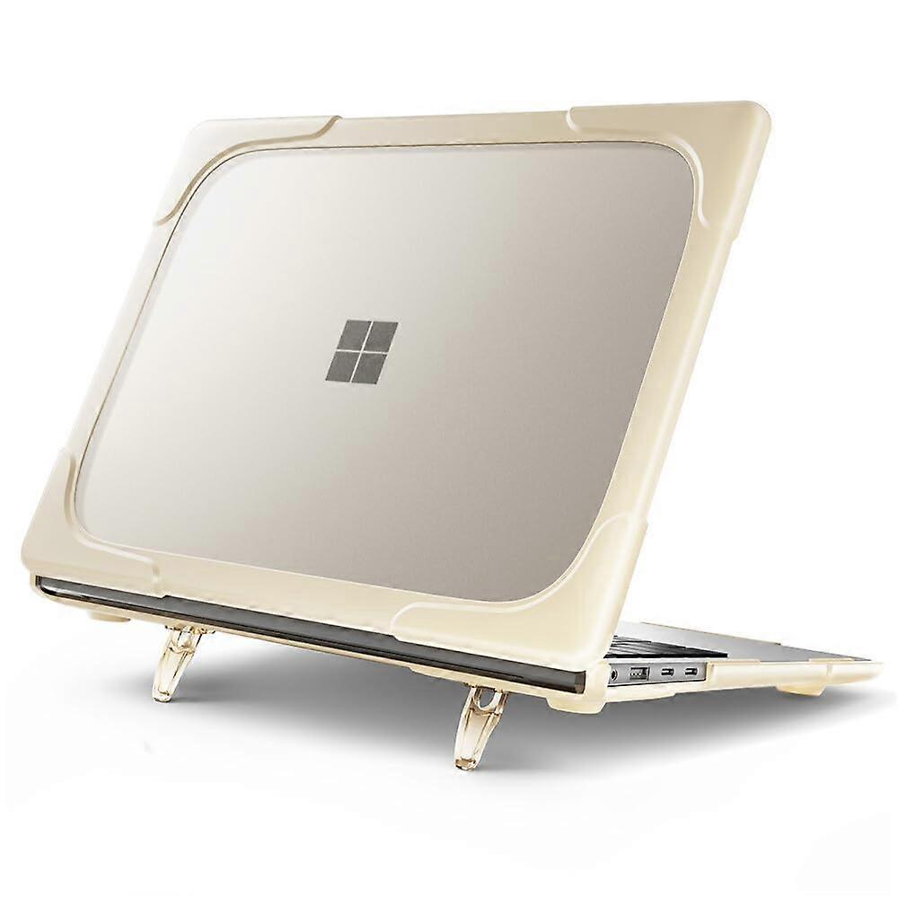 Case For MacBook Air 13In. (M2) 2022 A2681 Khaki Hard Flip Stand Case Cover