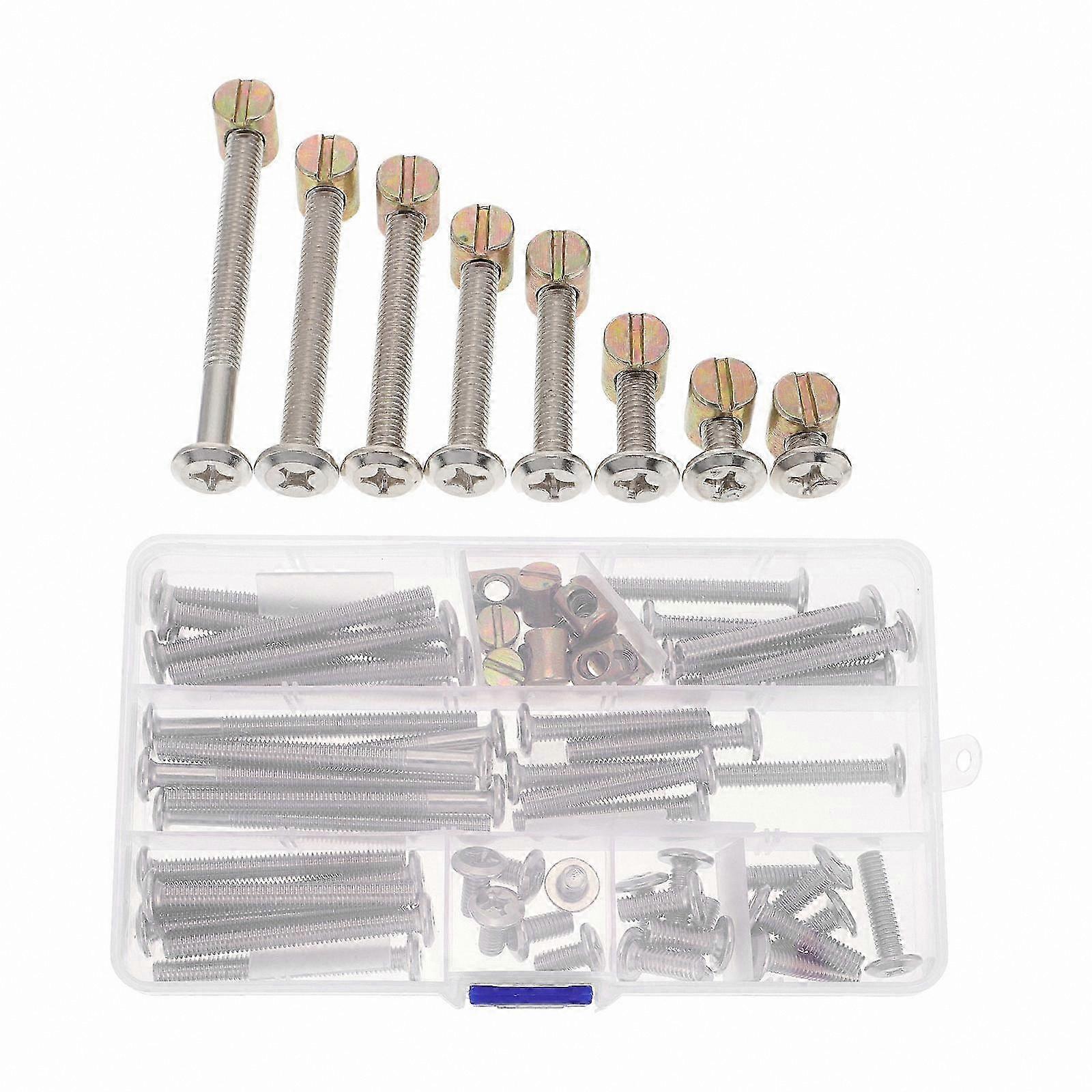 Durable Infant Bed Hardware Set with Bolts and Screws for Assembly