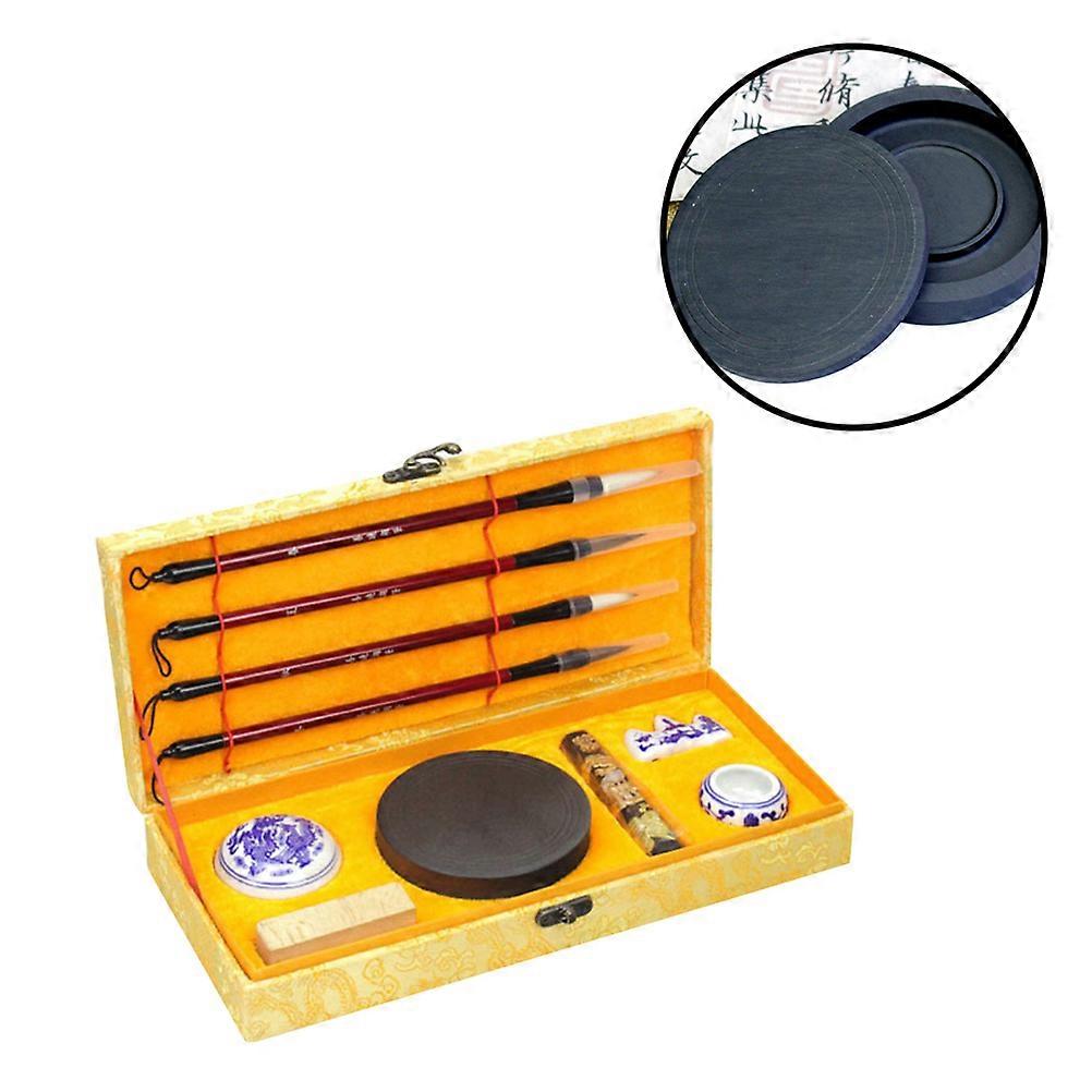 Chinese Calligraphy Brush Set for Writing Use 2Sets Beginner Four Treasures Kit