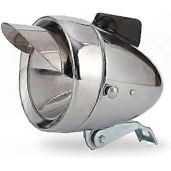 Retro Super Helle LED Fahrrad Front Scheinwerfer Chrom Visier Bullet Scheinwerfer Wasserdichte Fahrrad Licht