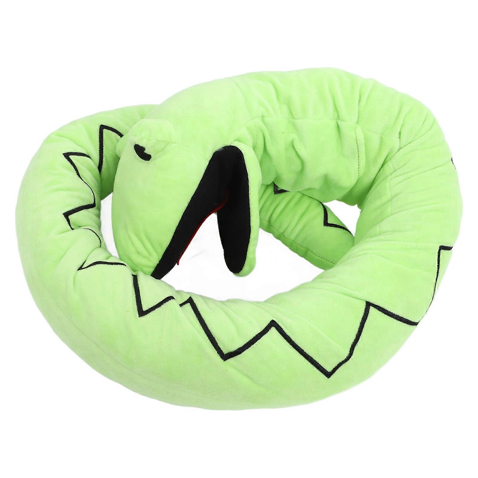 Stuffed Animal Snake Puppet For Learning Centers And Children's Playtime Green 1Pack
