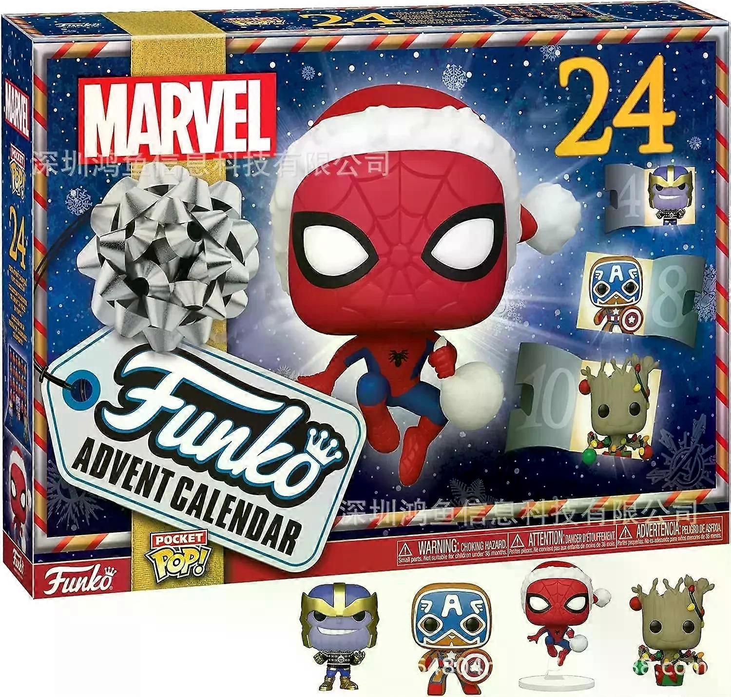 In Stock High Quality Advent Calendar Christmas Advent Calendar Random Box Desk Ornament Christmas Gift Toy For Kid Toys\xa0Gift