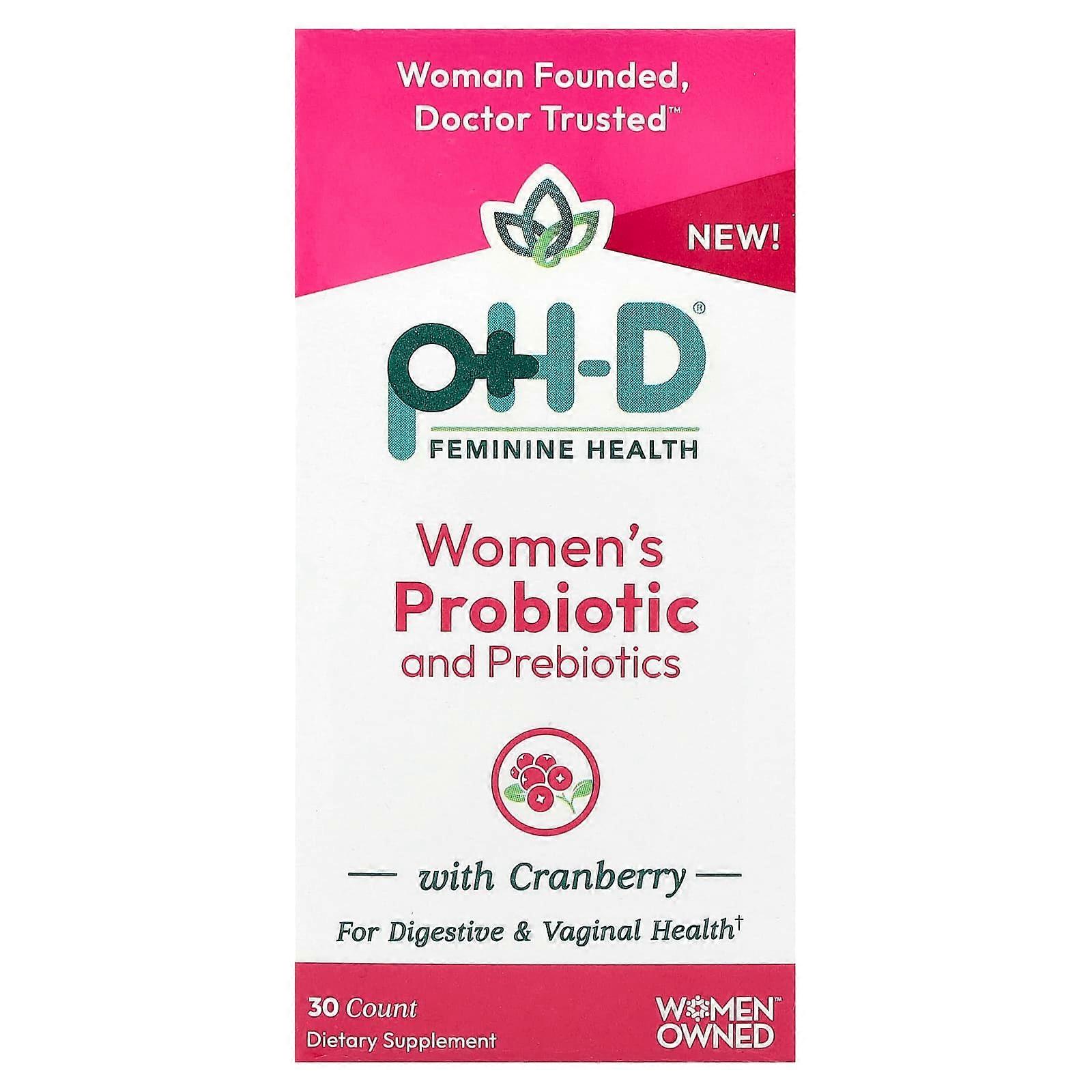 Women's Probiotic and Prebiotics, 30 Capsules