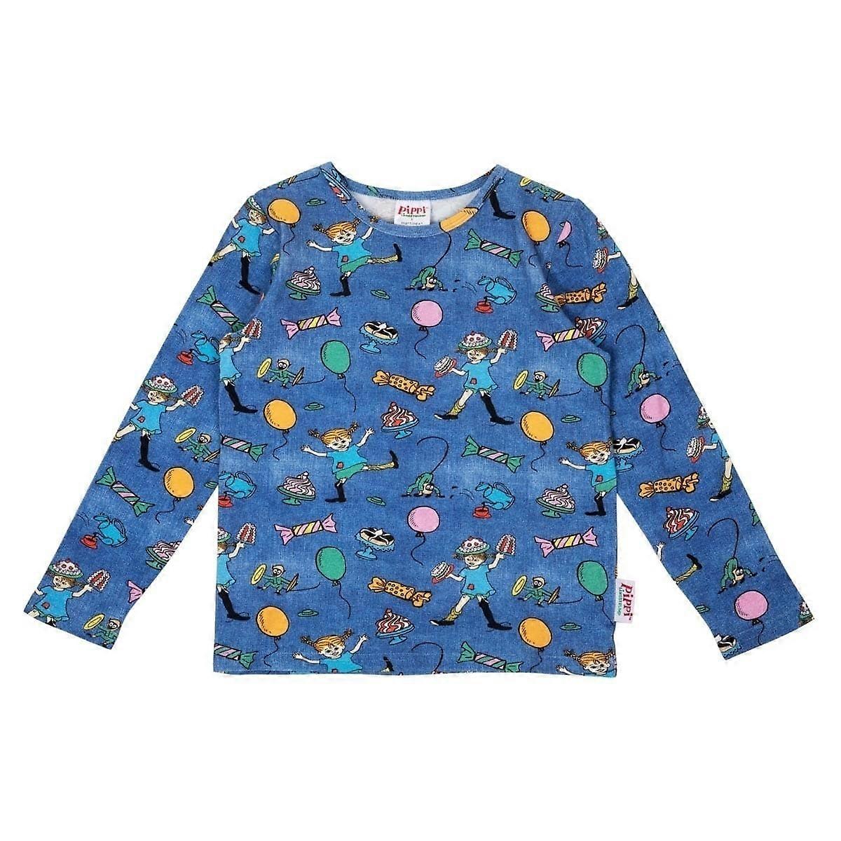 Pippi Langstrumpf Party Pippi Shirt Denim