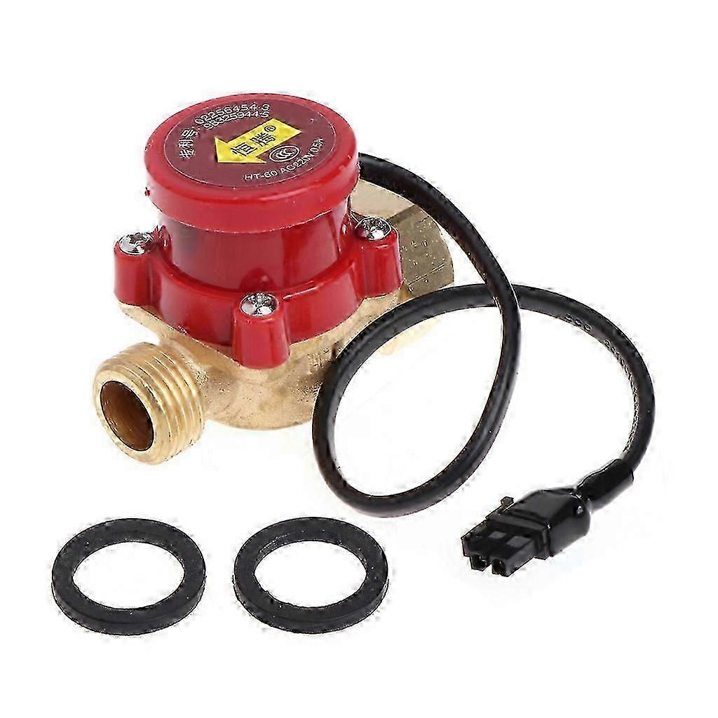 2025 G1/2 Male Thread Circulation Pump Water Flow Sensor Switch 220V 60-90W Compact