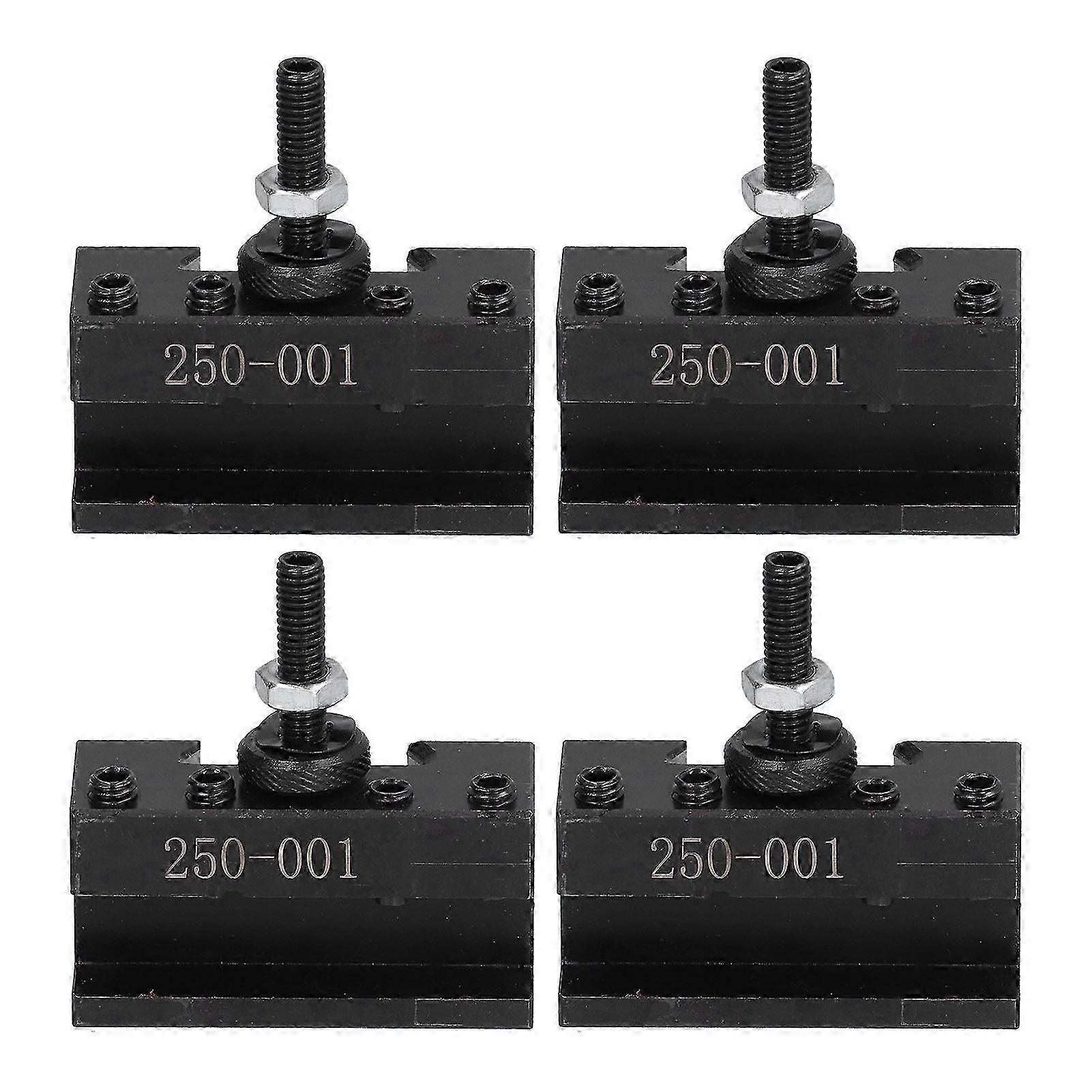 4Pcs Tool Post Holder Turinng Facing Boring Piston Wedge Hardware High Speed Steel 250001