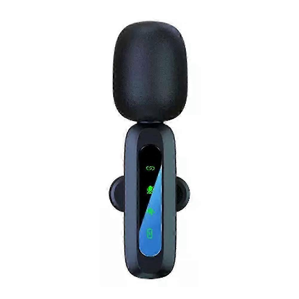 2-pcs Wireless Lavalier Microphone With Noise Cancellation 2.4g Wireless Record Cs