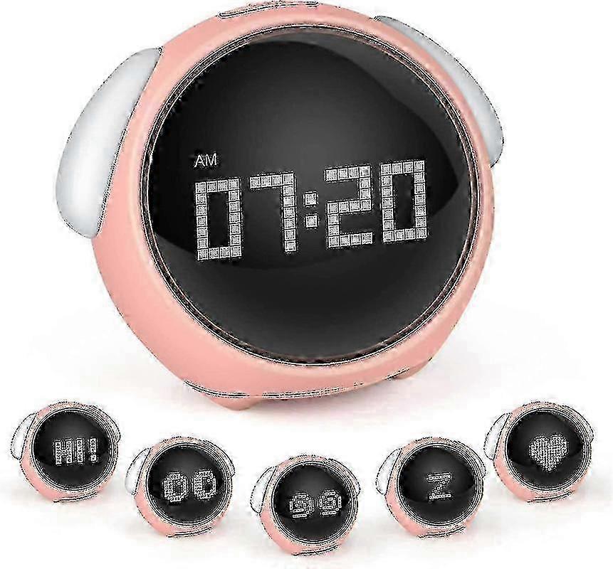"Children's Alarm Clock, 2 Alarm Clocks, Automatic Time/temperature Display, Usb Rechargeable, Alarm Clock"--