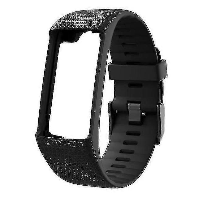 Replacement Strap compatible for POLAR A360/A370 GPS Smart Watch Black