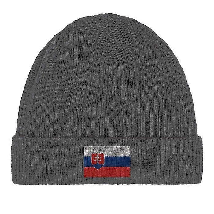 Slovakia Flag Hood in Gray