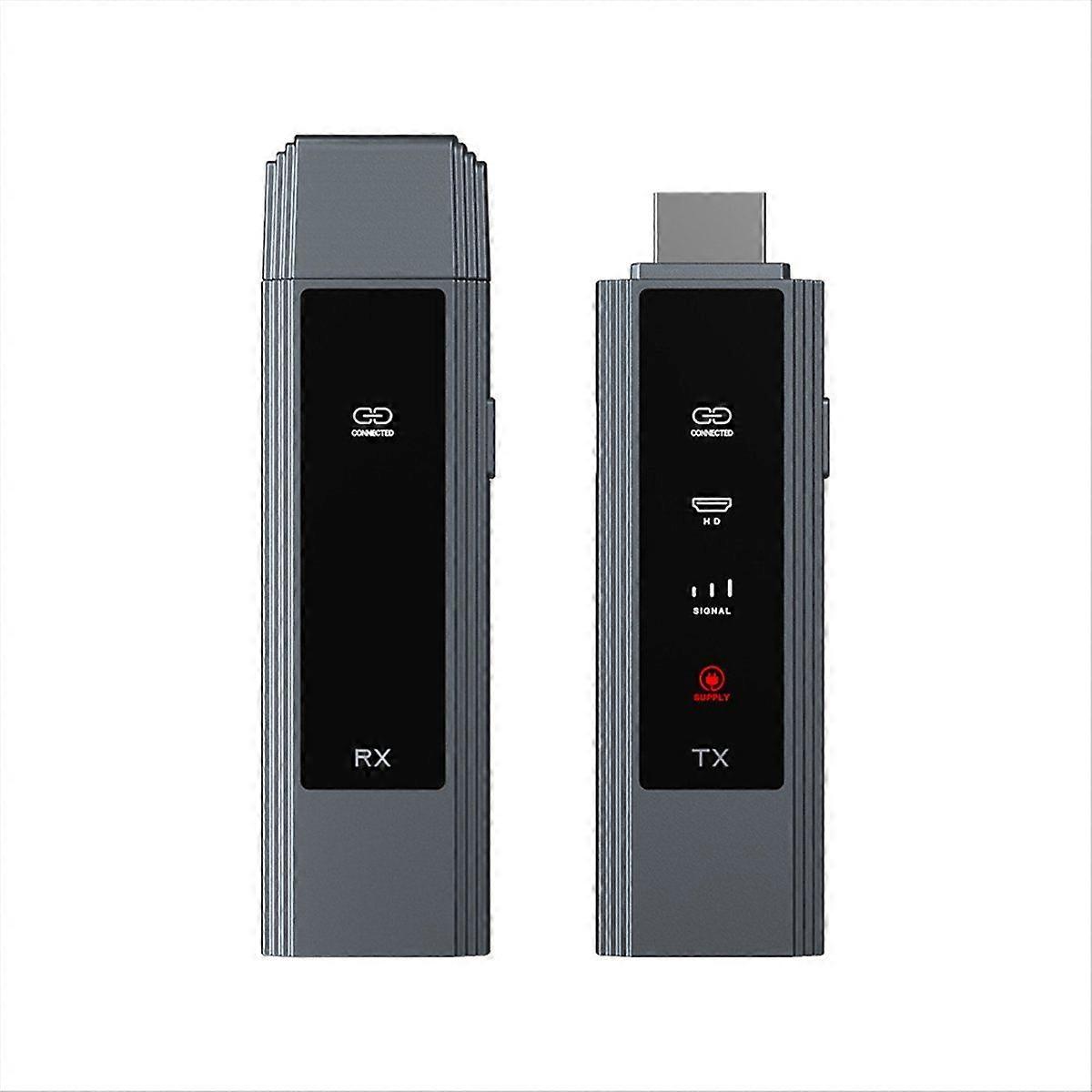 50M 1080P Wireless -Compatible Video Transmitter Receiver Extender Display Adapter Dongle for TV Mo