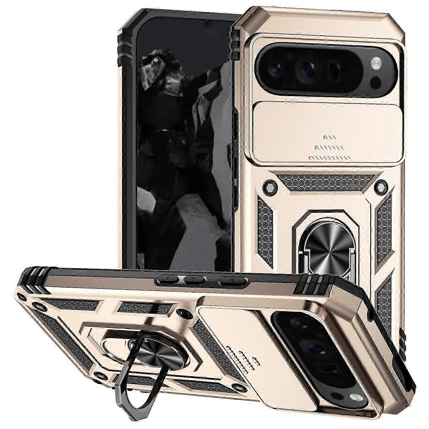 Protective case for Google Pixel 9 Pro XL with camera cover
