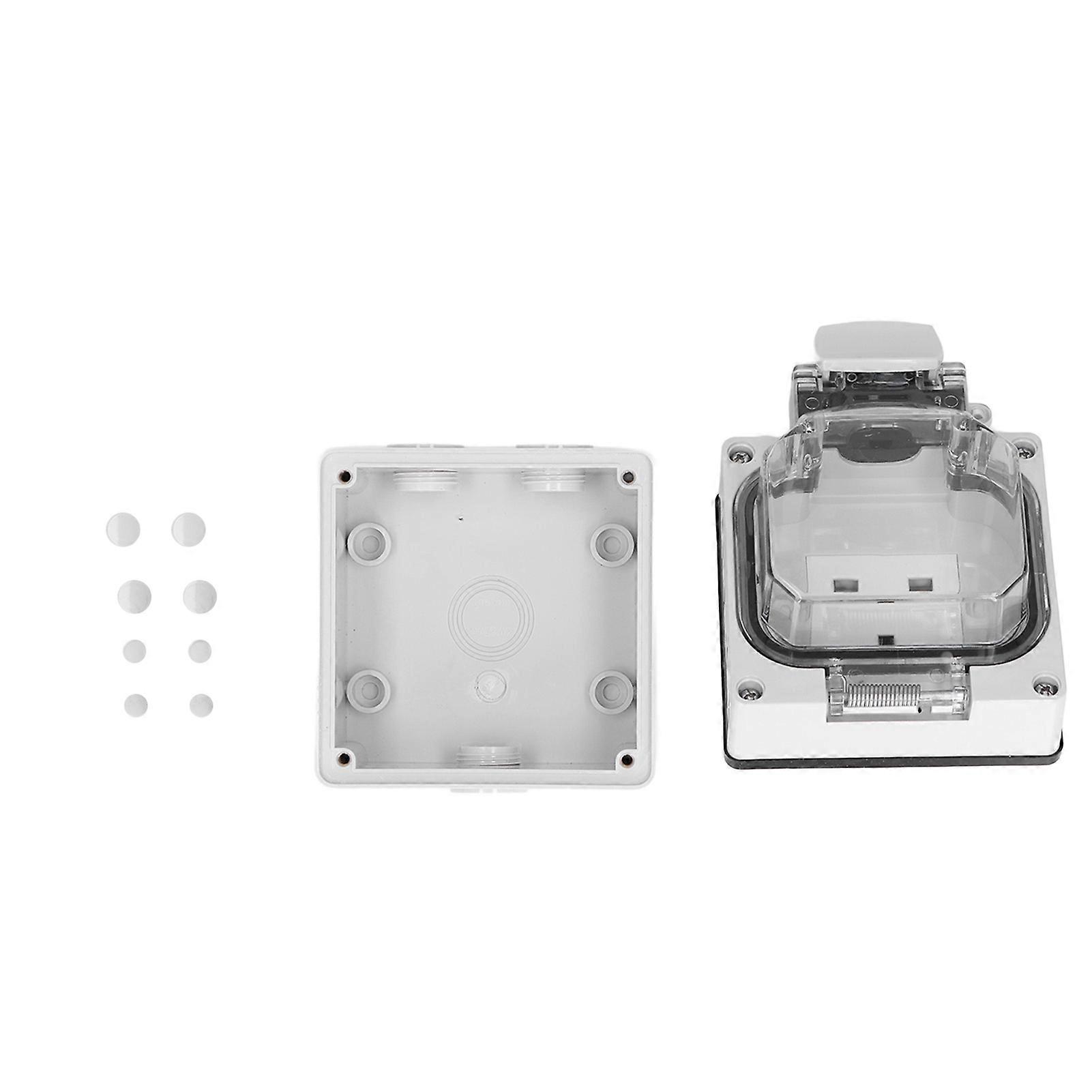 Weatherproof In Use Outlet Outside Use Socket for Garden Commercial Applications IP66 13A