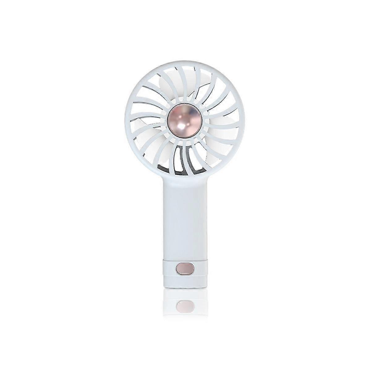 Handheld Mini Fan Cool Aromatherapy Small Fan Built in Aromatherapy USB Charging Silent Small Fan W