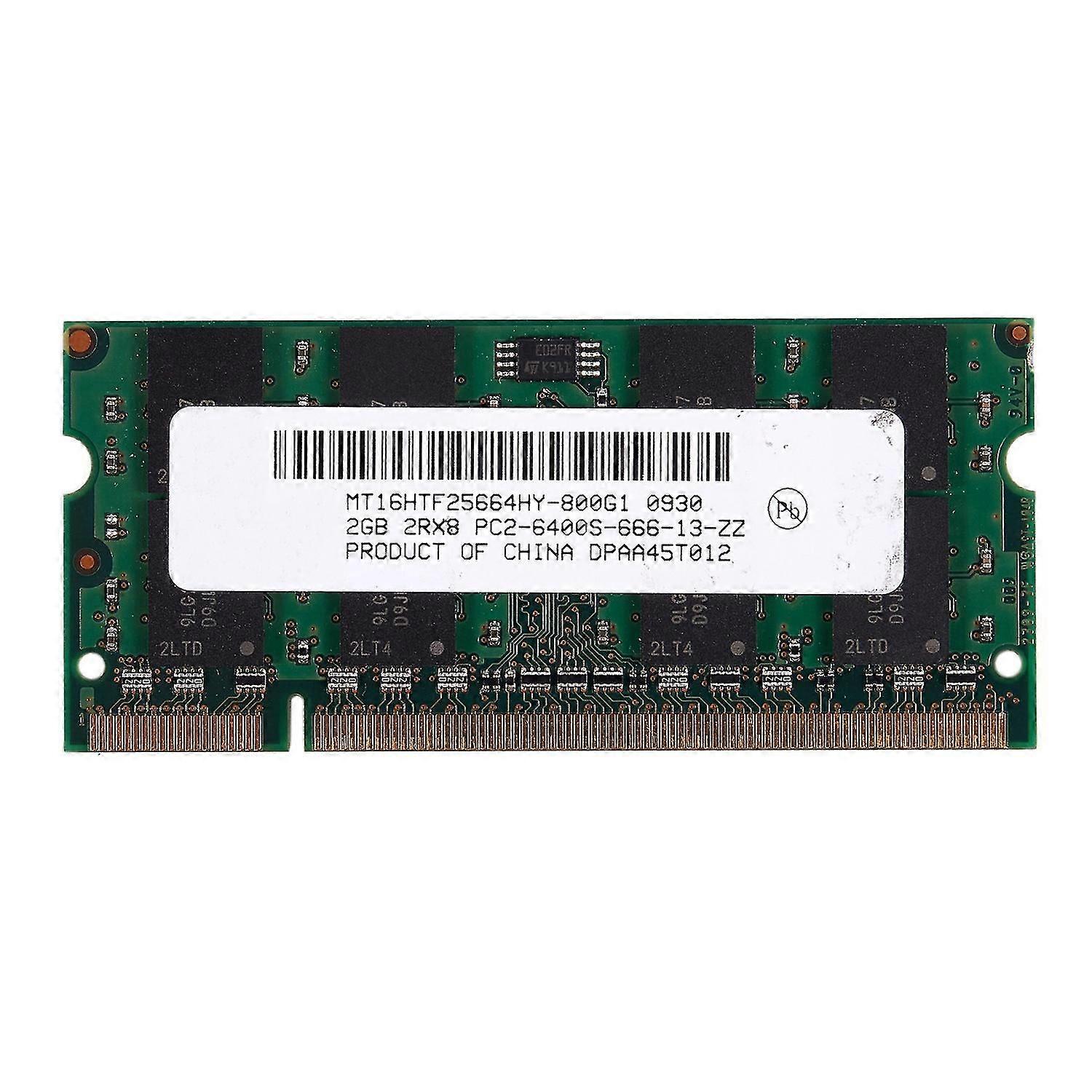 2GB DDR2 PC2-6400 800MHz 200pin 1.8V Laptop Memory So-DIMM Notebook RAM (haoyi