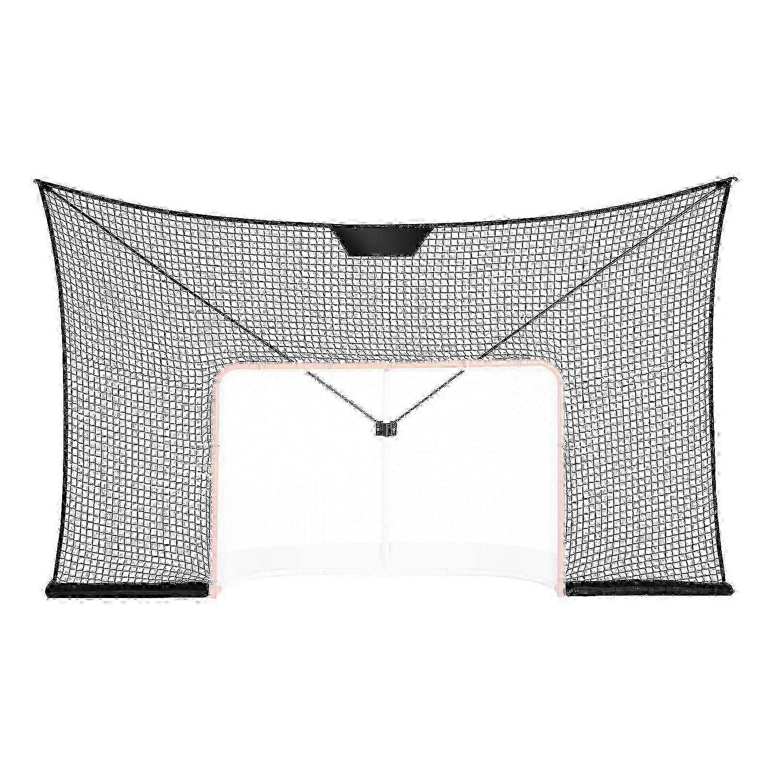 Hockey Goal Backstop Net, Street Hockey Sports Backstop Netting, 12x7 FT Large Size Target Net
