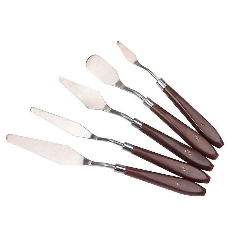Assorted Pottery Clay Sculpting Tools Carving Shapes Modeling Clay Wax Sculpture Knife Tool Set1set-5pcs