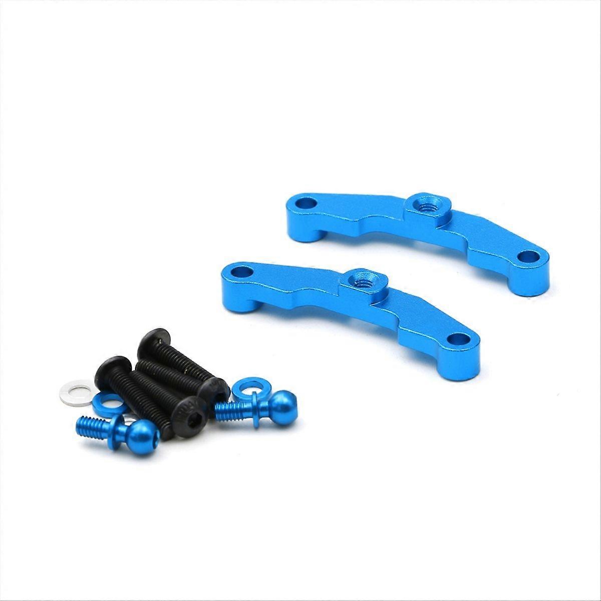 Wave Box Tryckstångsfäste Kit för TT02 TYPE-S RC Bil Blå