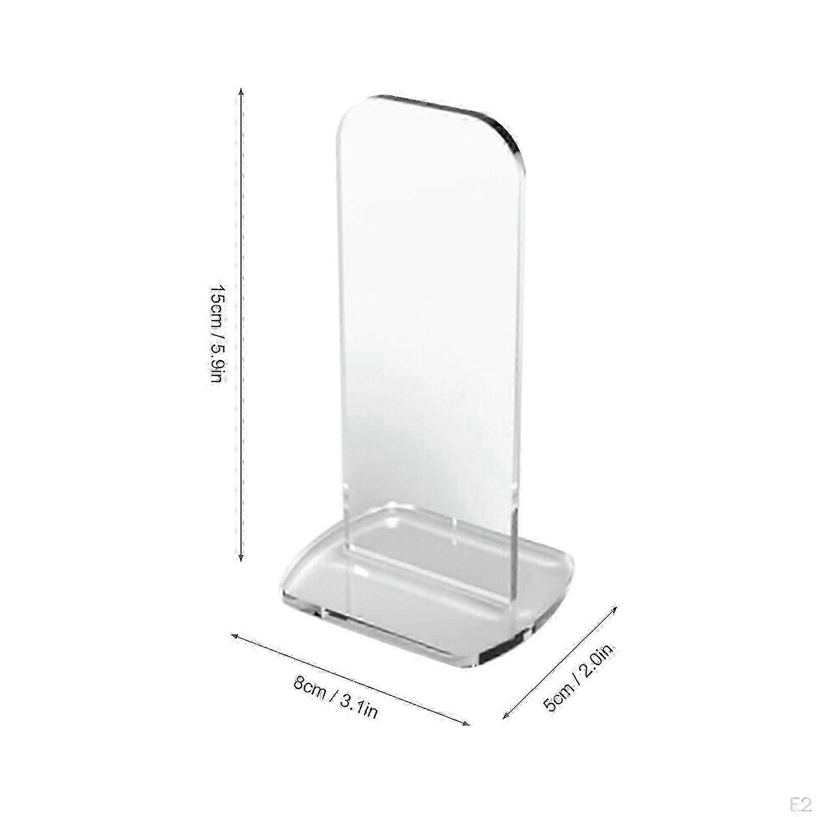 2 Pieces Boxing Glove Display Rack Acrylic Gloves Holder Durable Fighting Showcase for 2025