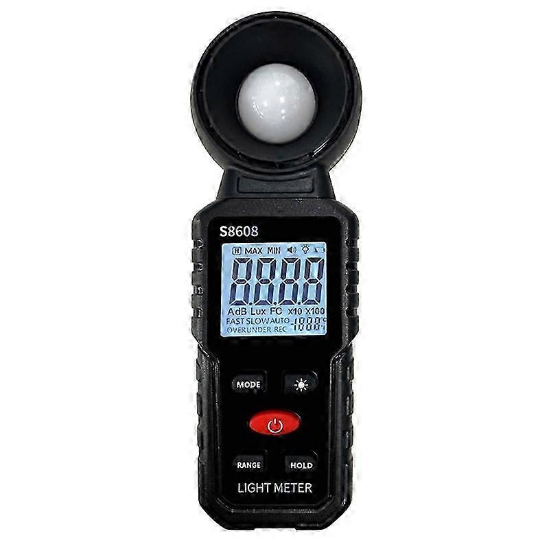 Digital Illuminance Light Meter Tester 200,000Lux Luxmeter Lighting Intensity Brightness Measu