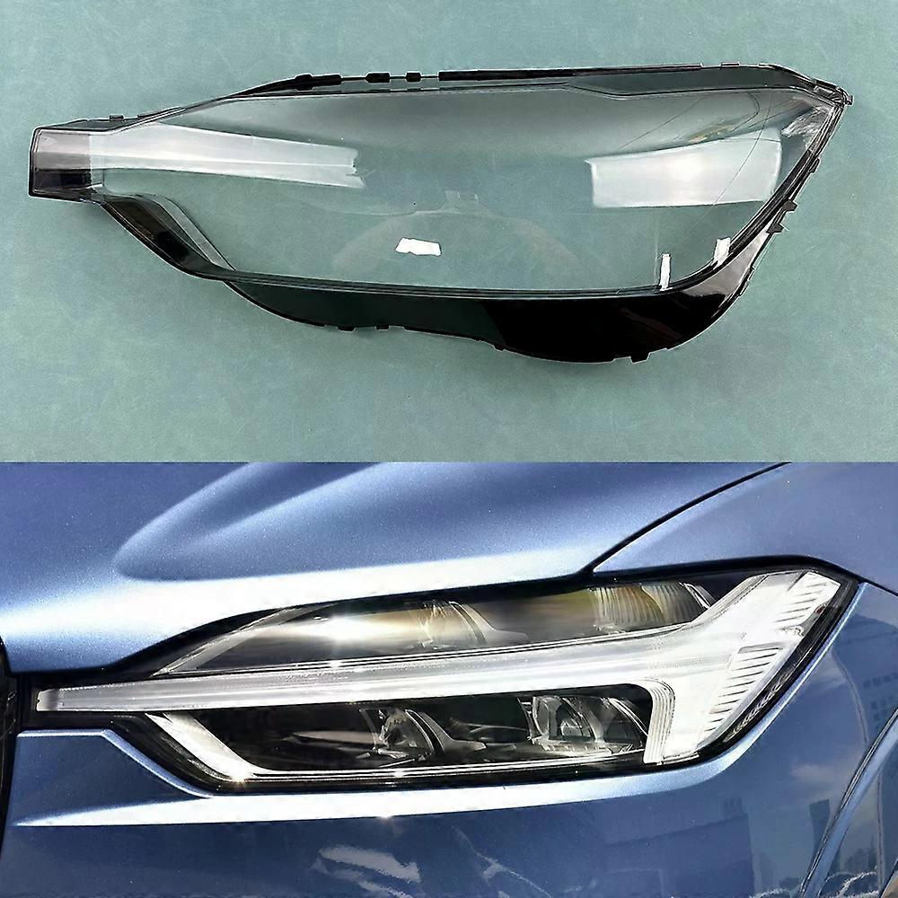 For Volvo XC60 2018-2021 Headlight Cover Shade Transparent Headlamp Shell Lampcover Lens Plexiglass Replace Original Lampshade
