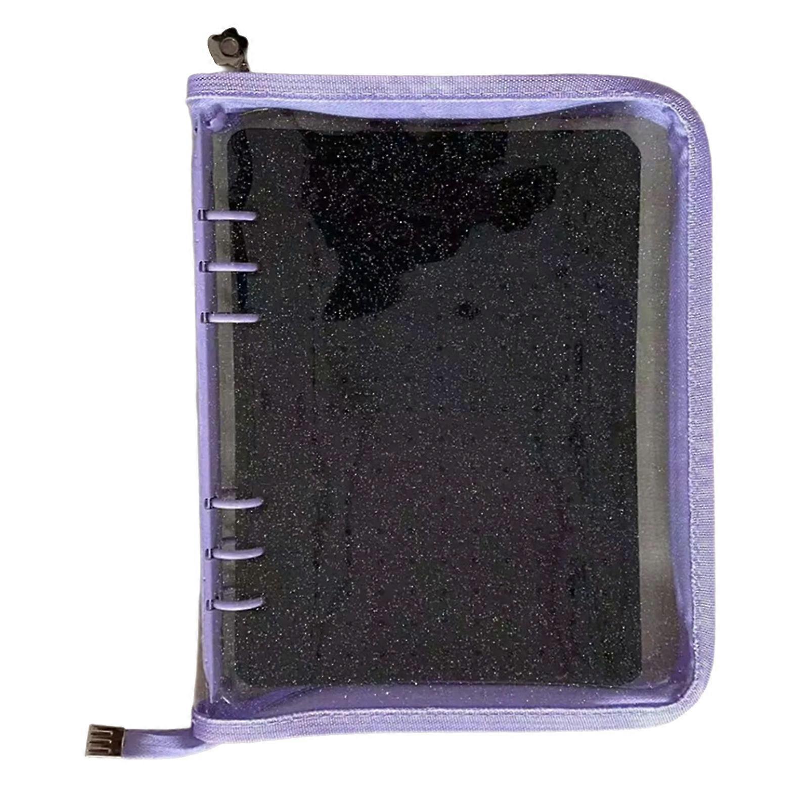 Sturdy Felt Collector Album Pin Showcase Book Designed For Delicate Emblem Storage And Artistic Presentation  Purple