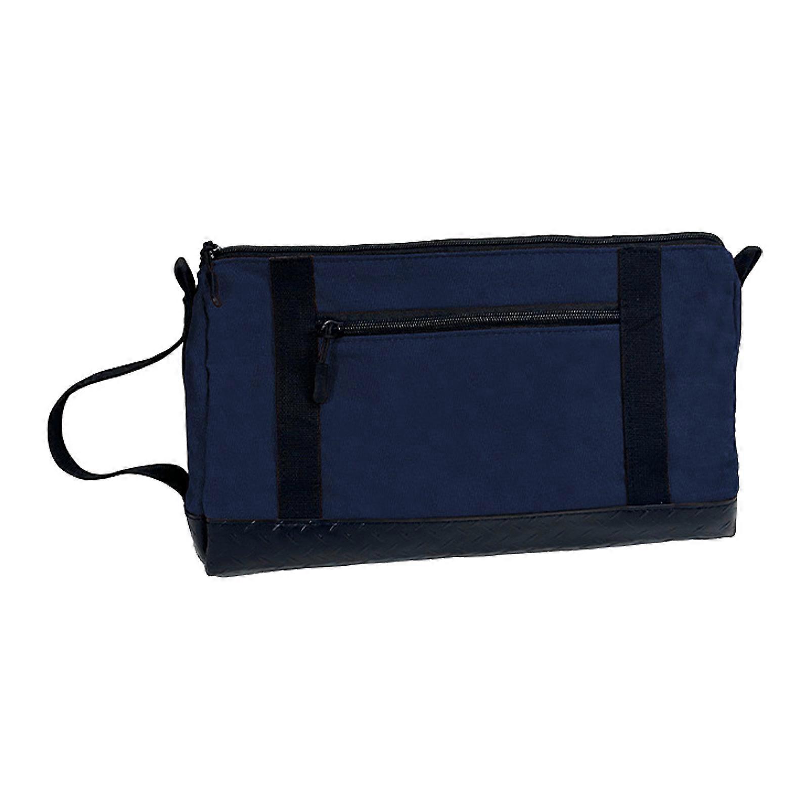 Strong Impermeable Utility Bag With Reinforced Bottom Spacious Compartment For Artists Campers Dynamics  Navy blue