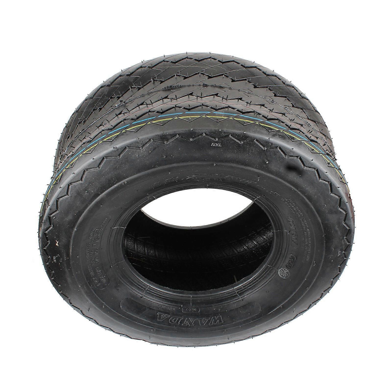 Not Air Propelled Golfing Cart Tires 18x8.50 8 Strong Building Strengthened Safety Features For Multiple Face Use Multicolor
